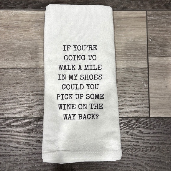 Say it with a Towel Kitchen Towel with Saying 100% Cotton CB - Picture 1 of 1